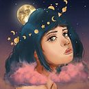 My project in Digital Fantasy Portraits with Photoshop course . % nahla_abdelhady tarafından hazırlanan Dijital Çizim projesi - 10.05.2020