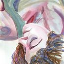 Maya Mi Proyecto del curso: Retrato artístico en acuarela. Un progetto di Belle arti di Monika Schillat - 06.10.2020