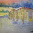 Proyecto Final: Teatro Municipal de Quetzaltenango. Drawing project by José Núñez - 10.06.2020