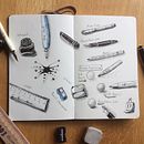 Mon projet dans le cours L'art du croquis : Transformez vos gribouillages en œuvres d'art. Un projet de Illustration traditionnelle, Dessin au cra, on, Dessin , et Carnet de croquis de Jan den Haan - 06.10.2020
