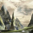Mi Proyecto del curso: Matte Painting. Me ha encantado el curso y el proceso para elaborar este matte paiting, estoy satisfecho! a seguir practicando:) . Un proyecto de Diseño gráfico de Daniel Argeñal - 06.10.2020