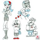 Mi Proyecto del curso cartoon. Un progetto di Graphic design di Beto Carvajal - 06.10.2020