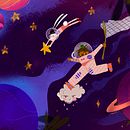 Mi Proyecto del curso: Ilustración narrativa con técnicas mixtas. . Een project van Traditionele illustratie y Verhaallijn van Emiliana Abad - 06.10.2020