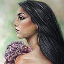 Mi Proyecto del curso: Retrato artístico en acuarela. Un proyecto de Bellas Artes, Dibujo, Dibujo artístico, Dibujo de Retrato, Dibujo realista, Pintura y Pintura a la acuarela de Beatriz Isabel - 07.10.2020