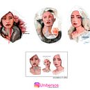 Mi Proyecto del curso: Retrato ilustrado en acuarela Ein Projekt aus dem Bereich Aquarellmalerei von Noemí Montero - 10.08.2019