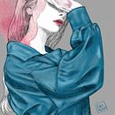 Meu projeto do curso: Retrato Ilustrado com Procreate. Un progetto di  di Carla Aquino - 10.10.2020