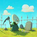 Muertecitas. Concept Art, Ilustração tradicional, Ilustração digital, e Teoria da cor projeto de Raúl González Guisado - 08.10.2020