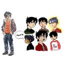 Diseños de personajes variados. Un progetto di Bozzetti e Character design di Iliana Ivanova - 09.10.2020