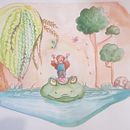 My project in Illustration Techniques with Watercolor and Gouache course. Ilustração tradicional projeto de Marine Karmann - 12.10.2020