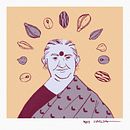 Vandana Shiva para Proyecto Kahlo. Un proyecto de Ilustración tradicional de Kry García - 01.06.2020