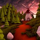 Mi Proyecto del curso: Modelado de escenarios low poly para videojuegos. 3D, Design de videogames, e Modelagem 3D projeto de Jean Reyes Parra - 12.10.2020