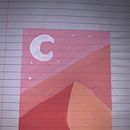 Noche rosada. Een project van  Acr y lschilderij van Jenny Linares - 15.10.2020