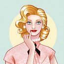 My project in Female Character Portraits in Procreate course. Un proyecto de Animación 2D, Animación, Animación de personajes e Ilustración tradicional de Elvin Lam - 15.10.2020