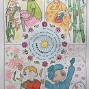 My project in Watercolor Illustration with Japanese Influence course Ein Projekt aus dem Bereich Kinderillustration, Traditionelle Illustration, Illustration mit Tinte und Aquarellmalerei von nataliedelisser - 15.01.2021