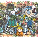 Mi Proyecto del curso: Ilustración vectorial con estilo doodle Ein Projekt aus dem Bereich Vektorillustration von Manuel Perez - 16.10.2020