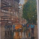 My project in Urban Landscapes in Watercolor course. Un projet de Architecture de Basil Jirjees - 17.10.2020