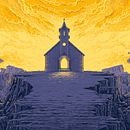 Preacher. Poster. Poster Design, Ink Illustration, and Digital Illustration project by Cristian Sánchez - 01.18.2019