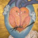 Corazón a la Fito. Ilustração tradicional projeto de Catalina Ramelli - 18.10.2020