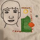 Mi Proyecto del curso: Retrato lineal bordado. Embroider project by Carmen Pérez Elvira - 10.19.2020