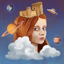 Mi Proyecto del curso: Retratos digitales de fantasía con Photoshop. Een project van  Tekening, Digitale tekening, Traditionele illustratie y Digitale illustratie van Noelia Cifuentes - 20.10.2020