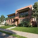 Diseño y render de fachada arquitectónica. . Un proyecto de 3D y Arquitectura de Jazmín Zapotecas - 17.09.2020