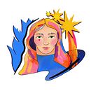 Self-portrait. Un progetto di Illustrazione tradizionale di Anastasiia Pep - 20.10.2020