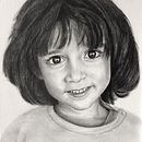 Retrato niña. Proyecto final.. Portrait Drawing project by Irene Jorquera - 10.22.2020