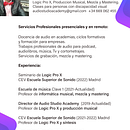 Portfolio. Een project van Muziekproductie van Fernando Soler - 23.10.2020