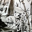 Cat in Kyoto. Un projet de Illustration à l'encre et Illustration jeunesse de Akemi Morita Nakahara - 24.10.2020