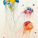 My project in Modern Watercolor Techniques course. Un progetto di Illustrazione tradizionale di Francesca Di Mari - 24.10.2020