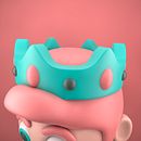 Long live the King... 👑 . Un projet de 3D et Illustration traditionnelle de Roberto Morales - 25.10.2020