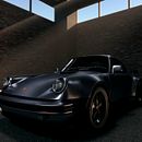 Mi Proyecto del curso: Porsche 911 turbo 930. Projekt z dziedziny 3D i  Modelowanie 3D użytkownika Miguel Delgado Fernandez - 25.10.2020