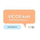 VICOS KNIT: Social Media Plan . % Marta Huertas Manzano tarafından hazırlanan İletişim, Sos, al Med, Ve a projesi - 10.25.2020