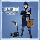 Le Milieu Twitch. Costume Design, and Traditional illustration project by Jaume Pla Álvarez - 05.12.2020