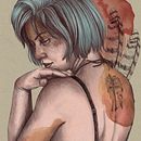 Mi Proyecto del curso: Retrato ilustrado con Procreate . % Aroa Diaz tarafından hazırlanan Geleneksel illüstras, Ve on projesi - 10.26.2020