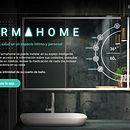 App smart mirror Farmahome . UX / UI, App Design, Digital Design, Web Design, and E-commerce project by Sara Pantoja Gil - 10.26.2020