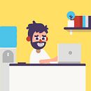 Mi Proyecto del curso: Animación exprés para redes sociales con After Effects. Een project van Grafisch ontwerp, 2D-animatie y Karakteranimatie van Ana Montanelli - 28.10.2020