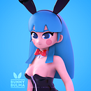 Bunny Bulma y Milk / Dragon Ball. Un proyecto de Diseño de personajes 3D de Gabriel Jiménez Soto - 27.10.2020