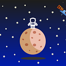 Mi proyecto final Space simple animation. Un proyecto de Animación, Desarrollo Web y Diseño Web de Robert Ledezma - 27.10.2020