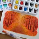 Portfolio. Un progetto di Bozzetti, Creatività, Disegno, Disegno a matita, Disegno anatomico, Disegno artistico, Disegno digitale, Disegno realistico, Design, Design digitale, Graphic design, Illustrazione tradizionale, Illustrazione architettonica, Illustrazione digitale, Instagram, Paesaggismo, Pattern design, Pittura, Pittura ad acquerello, Pittura acrilica, Pittura digitale e Sketchbook di my_own_art_es - 28.10.2020