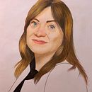 Meu projeto do curso: Retrato realista com lápis de cor. Un progetto di Disegno a matita di Melina Coradinho - 28.10.2020