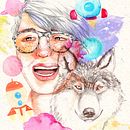 Mi Proyecto del curso: Retrato ilustrado en acuarela. Een project van Tekening met potlood,  Portrettekening, Schilderij y Aquarelschilderen van Esmeralda Ramirez - 29.10.2020