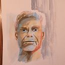 Mein Kursprojekt: Artistische Aquarellporträts . % Philipp Baumann tarafından hazırlanan Sulubo, Ve a Resim projesi - 11.01.2020