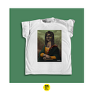 "Black Monalisa"-Illustration for Streetwear Brand. Un proyecto de Diseño gráfico e Ilustración tradicional de Jesualdo Muvuma - 19.12.2019