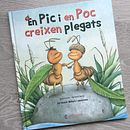 Pic y Poc crecen juntos. Een project van Educatie, Traditionele illustratie, Digitale illustratie y Kinderillustratie van Bárbara Sansó - 03.11.2020