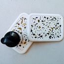Terrazzo Trays . % Spike Spondike tarafından hazırlanan Sanat ve El Sanatları, Yaratıcılık, Ve Geri dönüşüm projesi - 11.03.2020