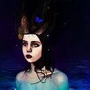 La noche púrpura. Un proyecto de Dibujo digital e Ilustración digital de Desiree Damiani - 03.11.2020