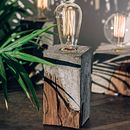 Concrete and wood lamp . DIY, Artesanato, Decoração de interiores e Interiores projeto de davidjuliendesign - 03.11.2020