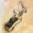 Suspension, étude. Artistic Drawing, Drawing, Figure Drawing, Fine Arts, Pencil Drawing, and Realistic Drawing project by Shane Wolf - 11.03.2020