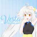 Vesta *Gamer Girl*. Un proyecto de Dibujo digital de Yanina Juarez y Contratti - 04.11.2020